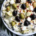 Olive & Artichoke Feta Cheese Dip