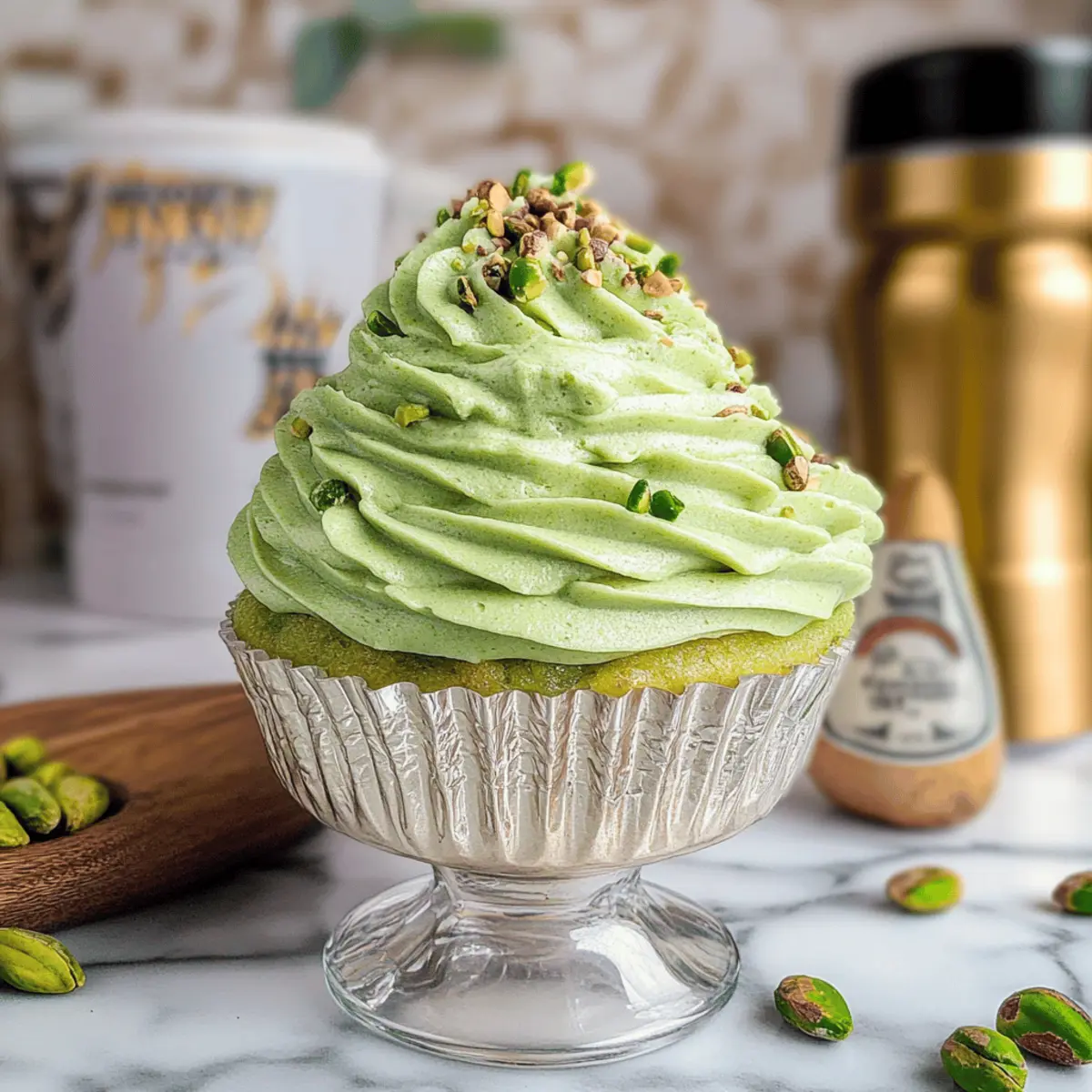 Luscious Pistachio Buttercream Frosting That's a Showstopper