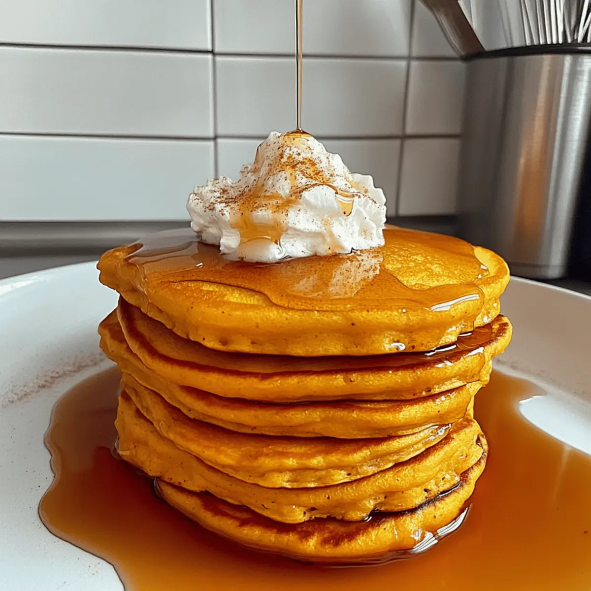 Delicious Pumpkin Cottage Cheese Pancakes for a Cozy Breakfast