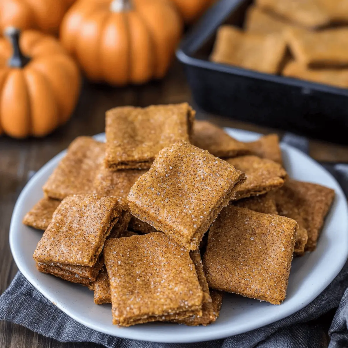 Delicious Pumpkin Graham Crackers for Your Fall Cravings