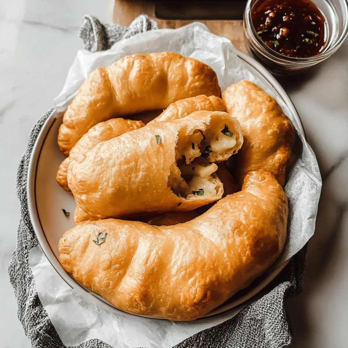 Golden Russian Piroshki: Fluffy Comfort in Every Bite