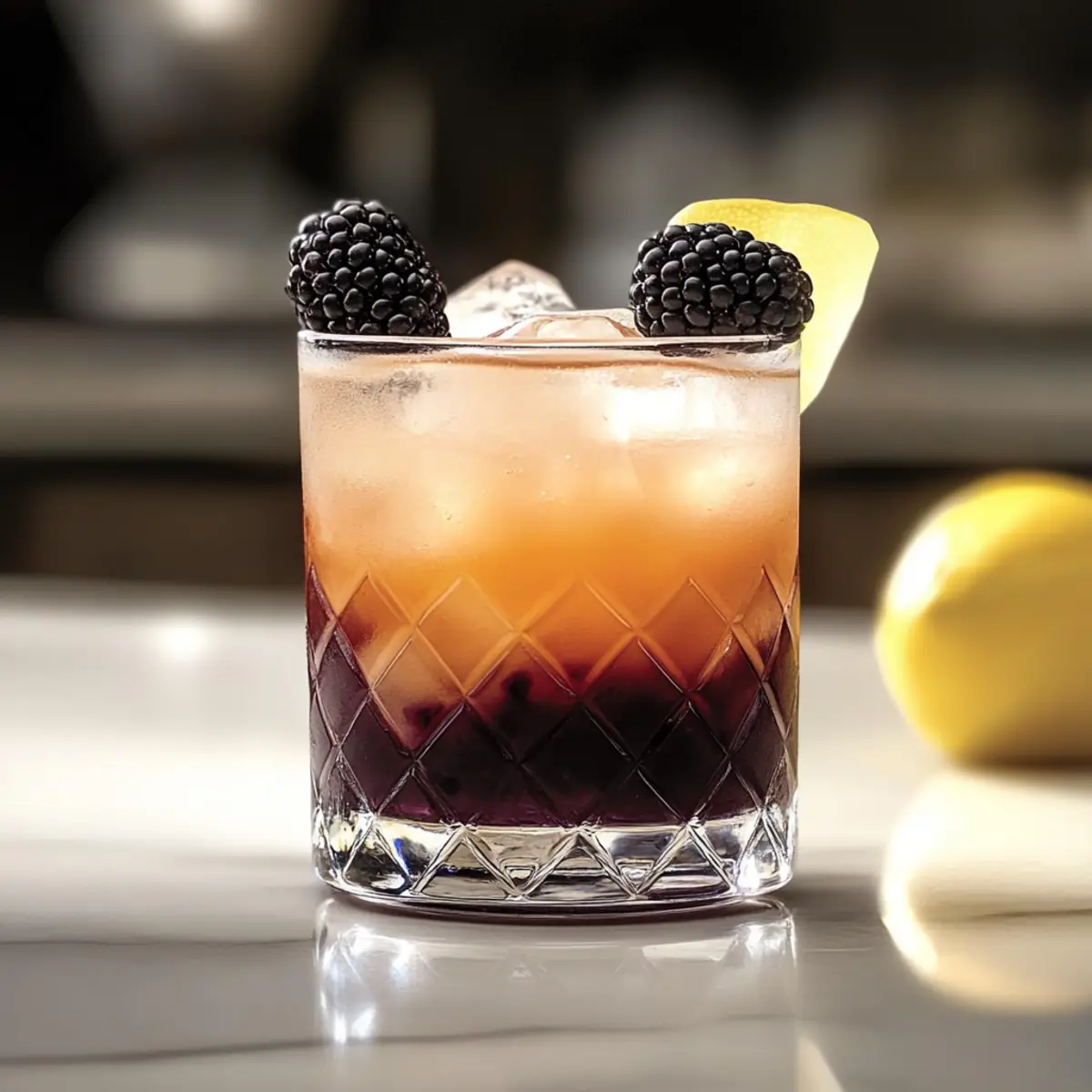 Refreshingly Easy Vanilla Earl Grey Blackberry Mocktail