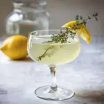 Elderflower Winter Gin Cocktail