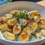 Millionaire Gnocchi with Creamy Sauce