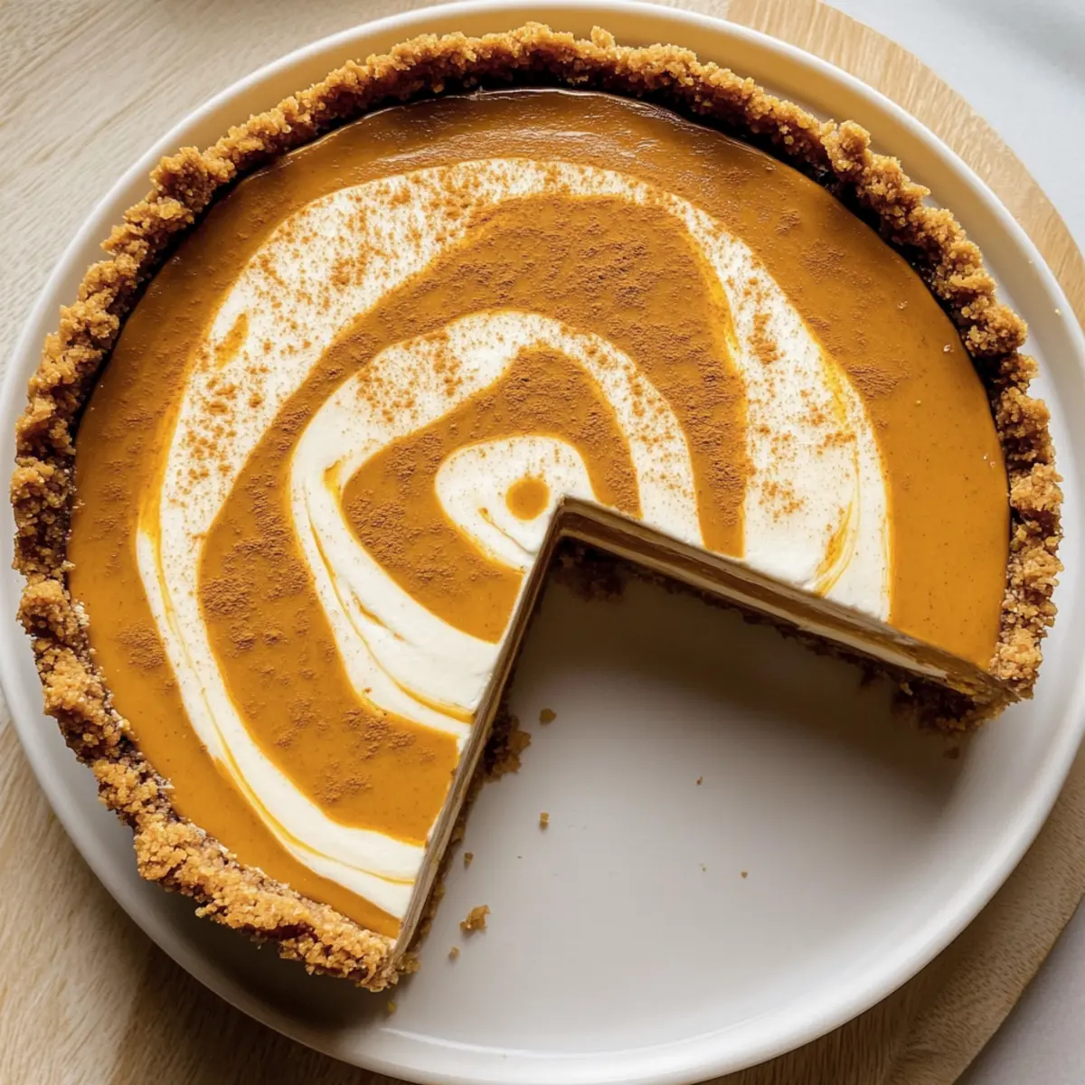 Pumpkin Swirl Gingersnap Cheesecake: A Cozy Fall Indulgence