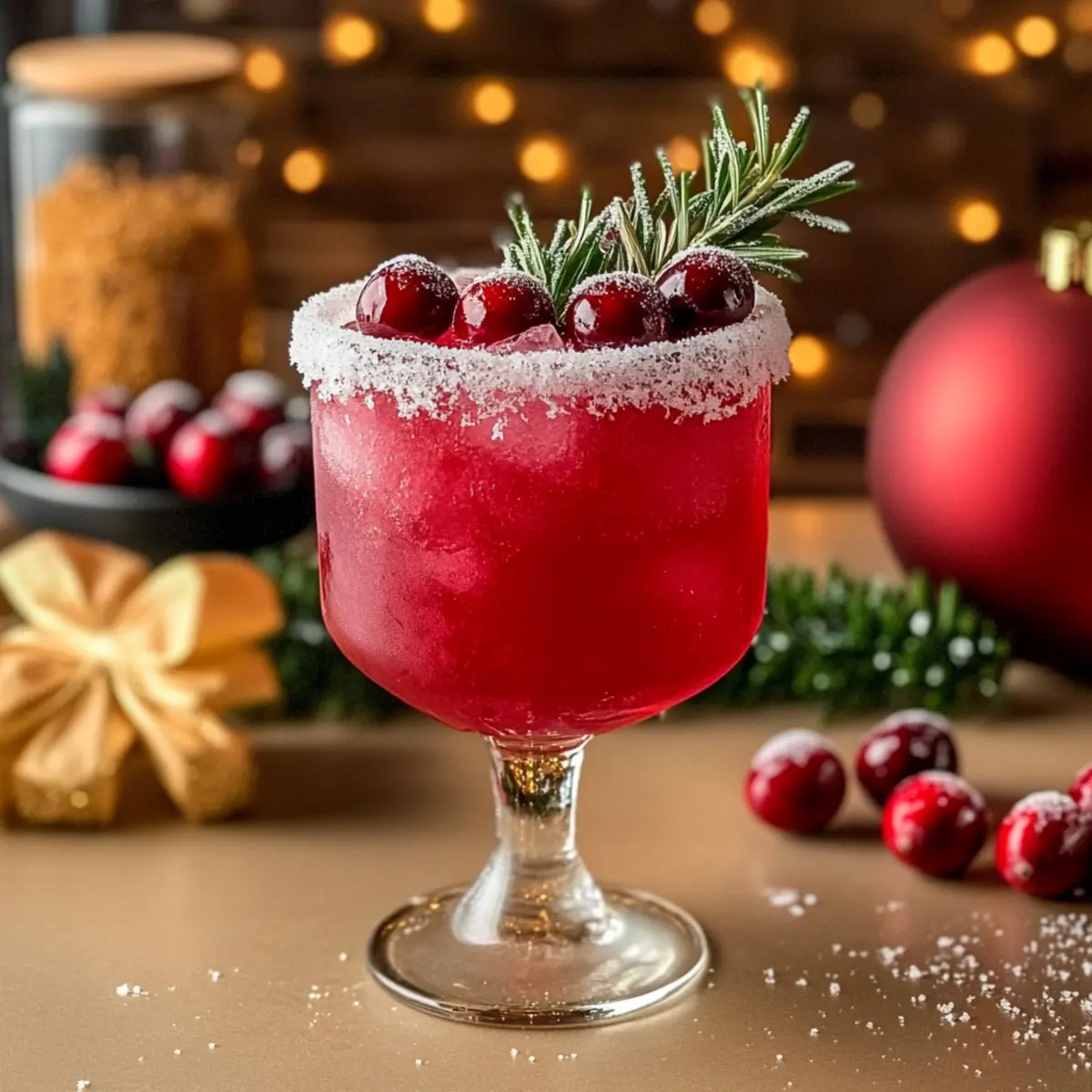 Frosted Mistletoe Margarita: Elevate Your Holiday Cheer