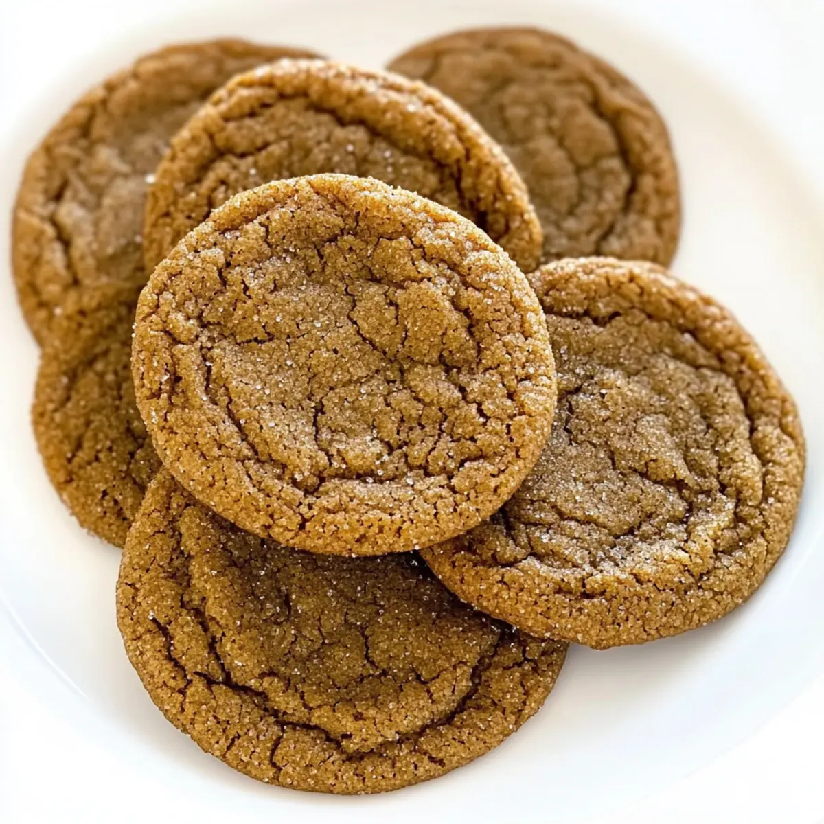 Delightful Ginger Molasses Cookies for Cozy Moments