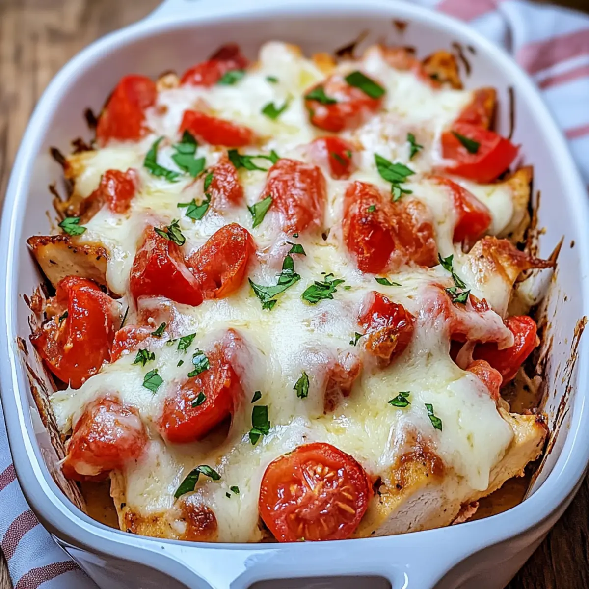 Bruschetta Chicken Casserole: Your New Family Favorite Dinner