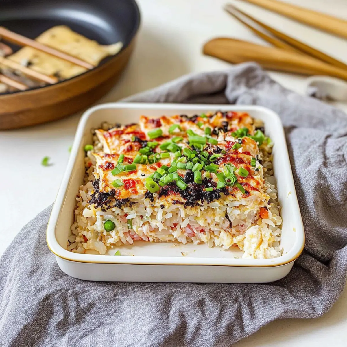 Savory Sushi Bake: A Comforting Twist on Classic Sushi