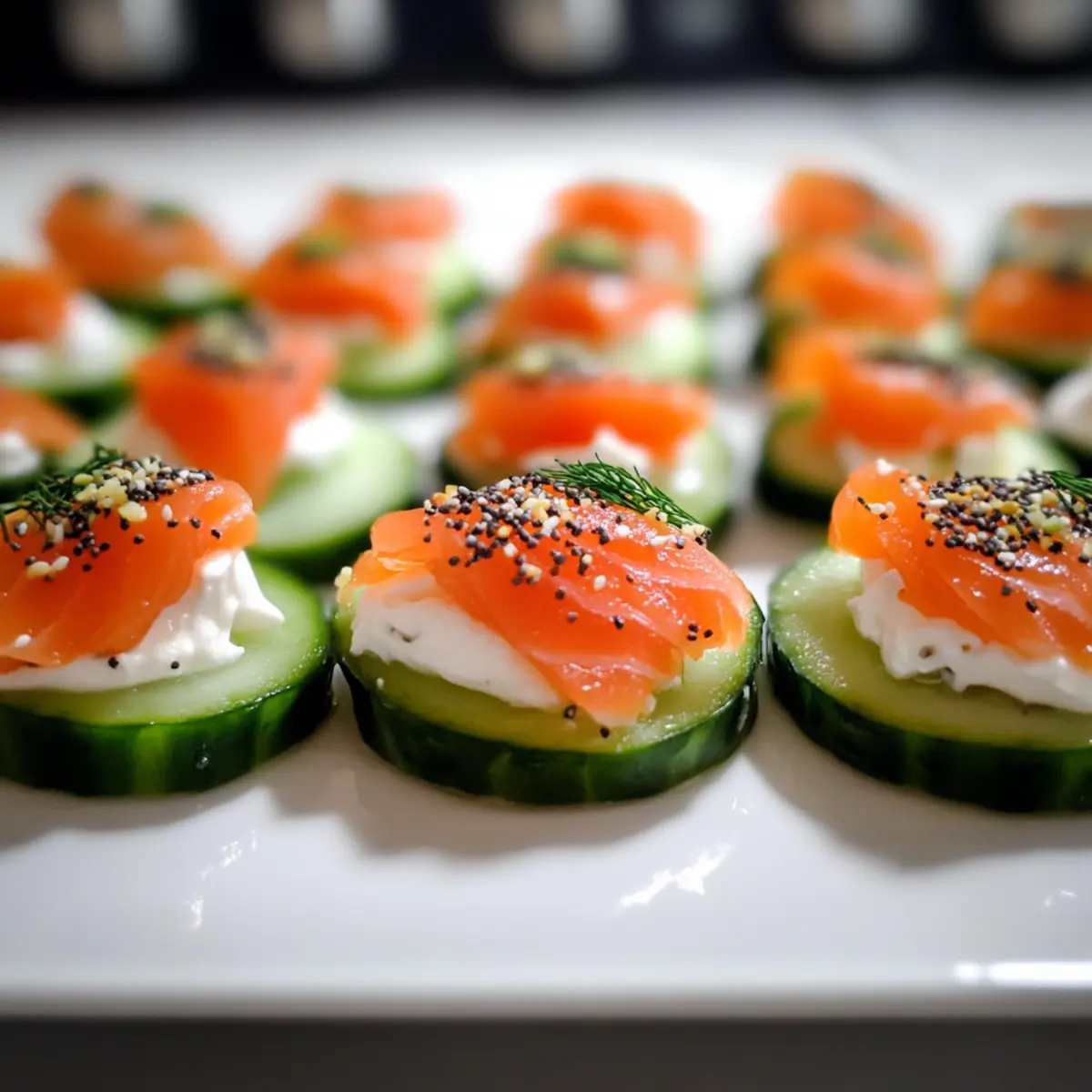 Delicious Cucumber Bites with Smoked Salmon Everyone Will Love