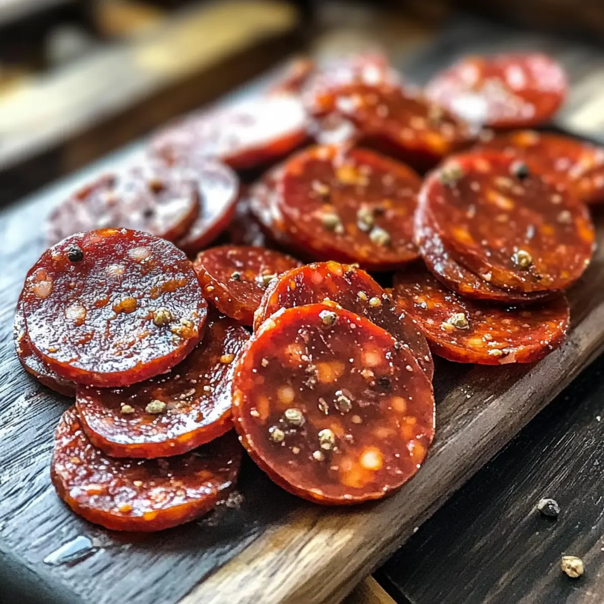 Homemade Venison Pepperoni: Savory Flavor for Every Bite