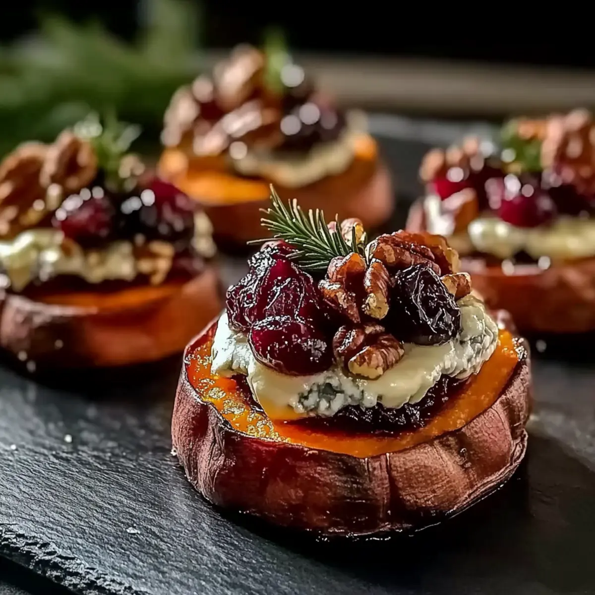Sweet Potato Rounds: A Festive Bite of Cozy Elegance