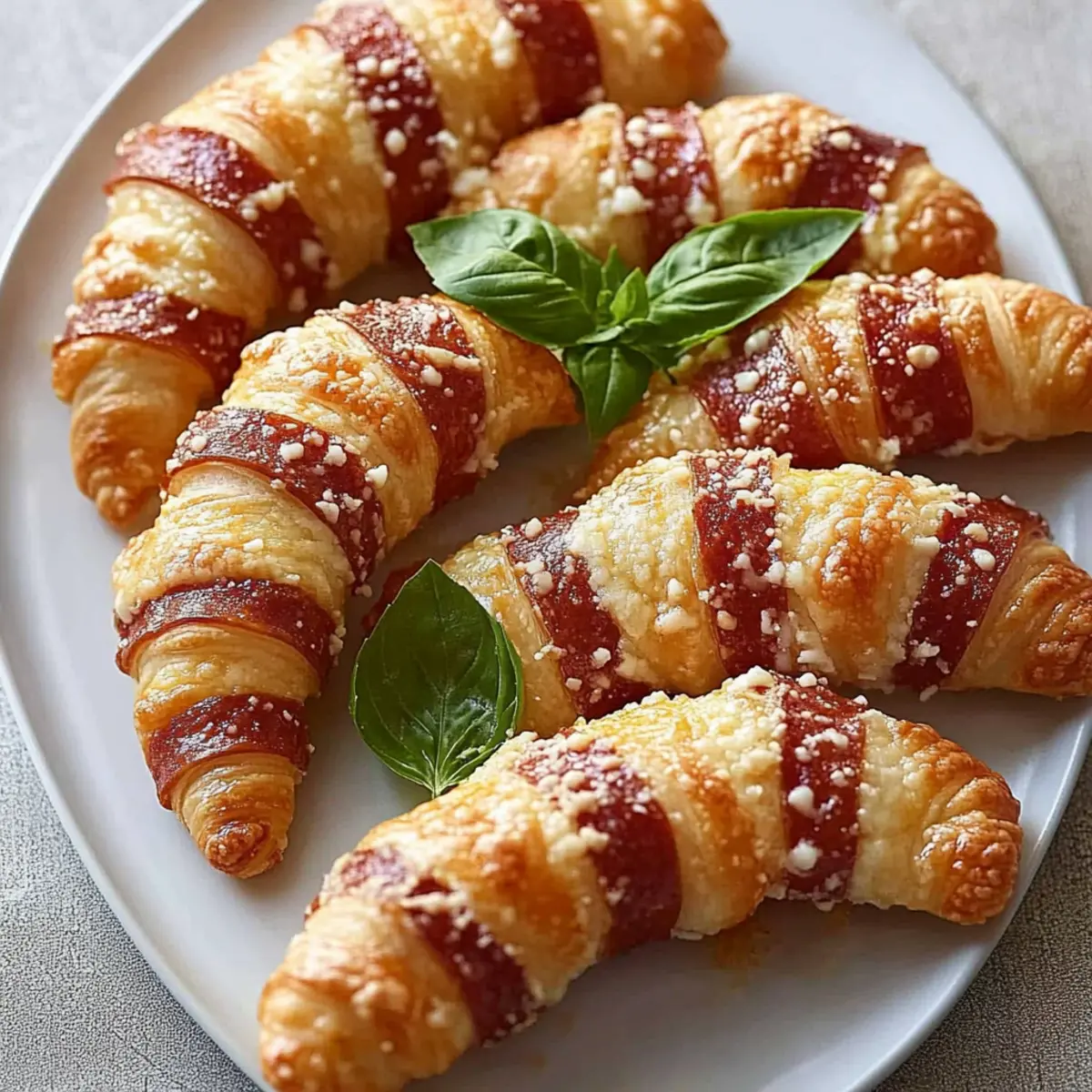 Pizza Candy Cane Crescent: A Fun Holiday Snack Idea