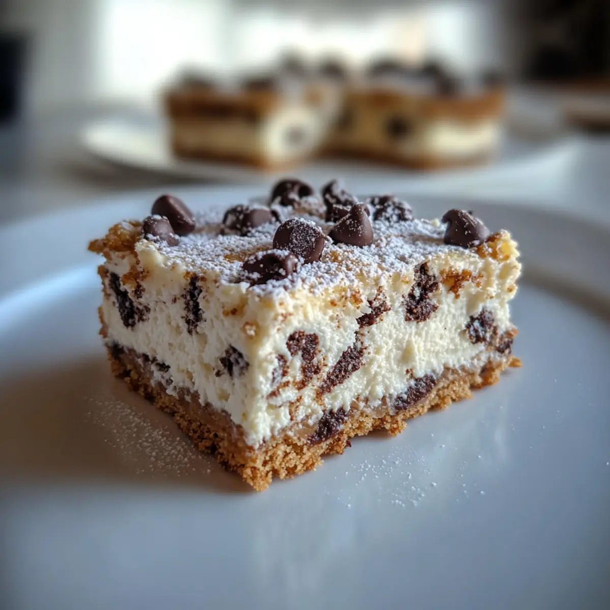 Decadent Cannoli Cheesecake Bars Ready in 15 Minutes