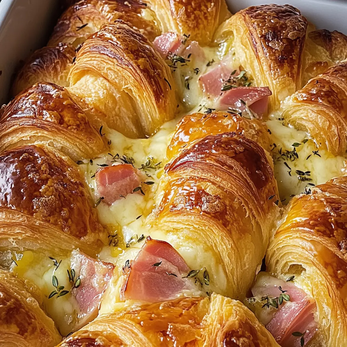 Irresistible Croissant Bake: Easy, Cheesy Comfort in Every Bite