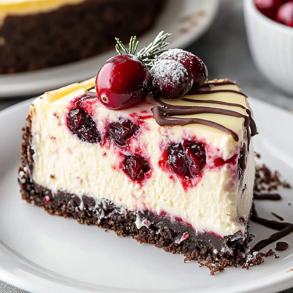 Cranberry White Chocolate Cheesecake: Indulge in Holiday Bliss
