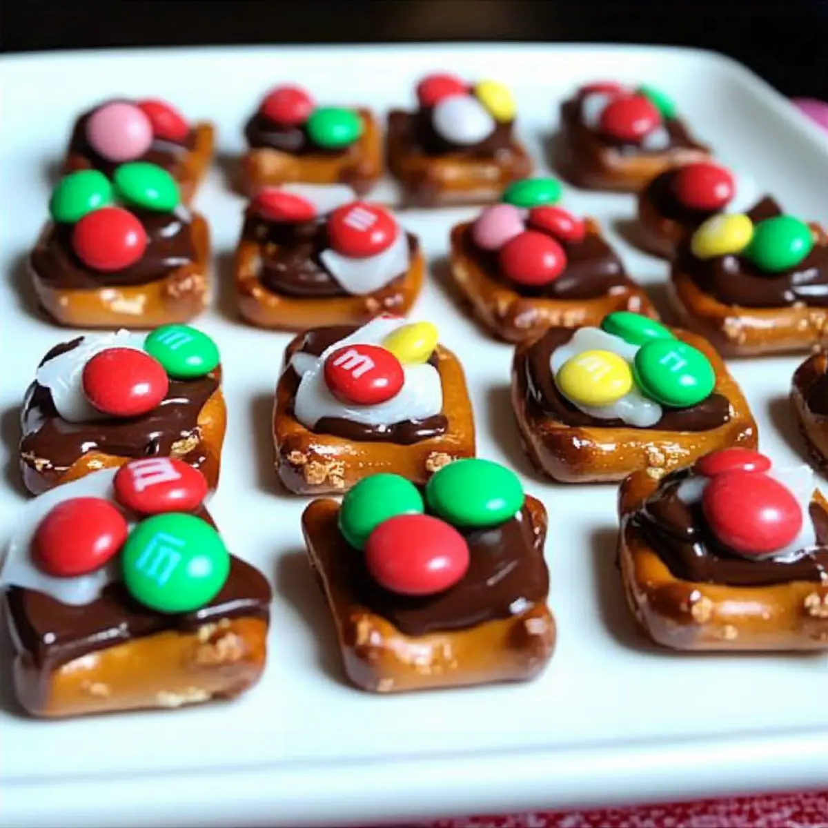 Irresistible Chocolate Kiss Pretzel Bites in Minutes