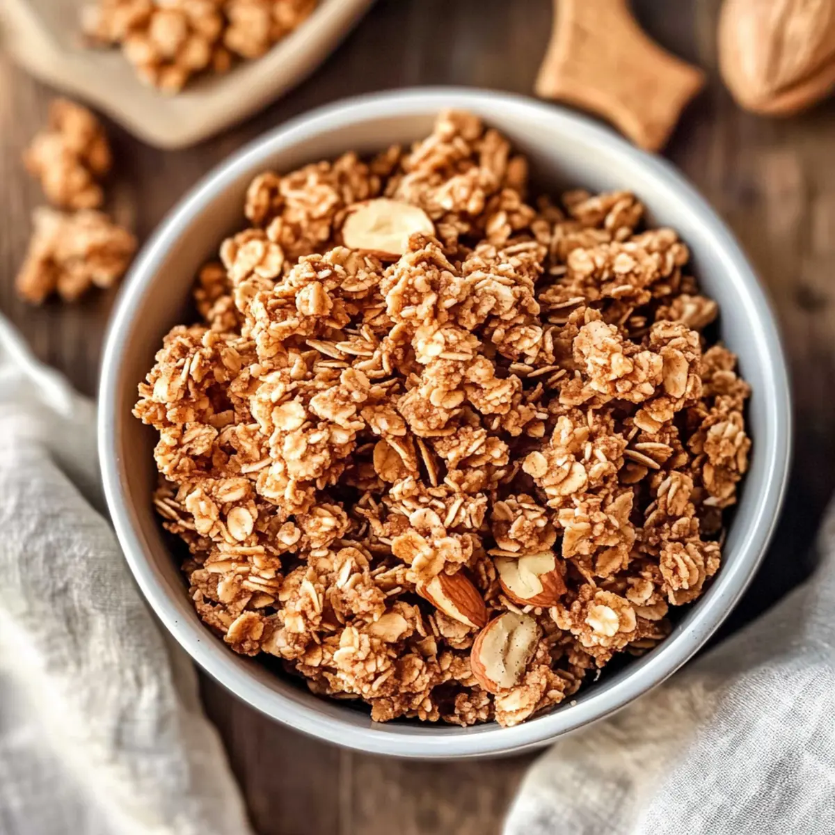 Gingerbread Granola That Sparks Holiday Cheer in Every Bite