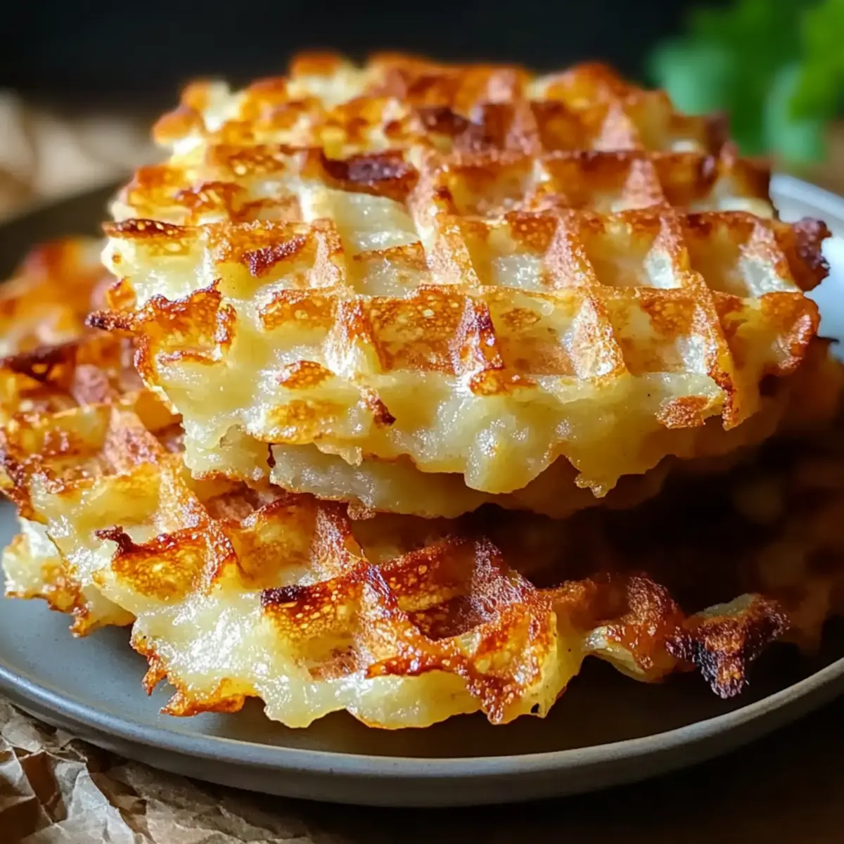 Crispy Waffle Maker Hash Browns for Effortless Breakfast Bliss