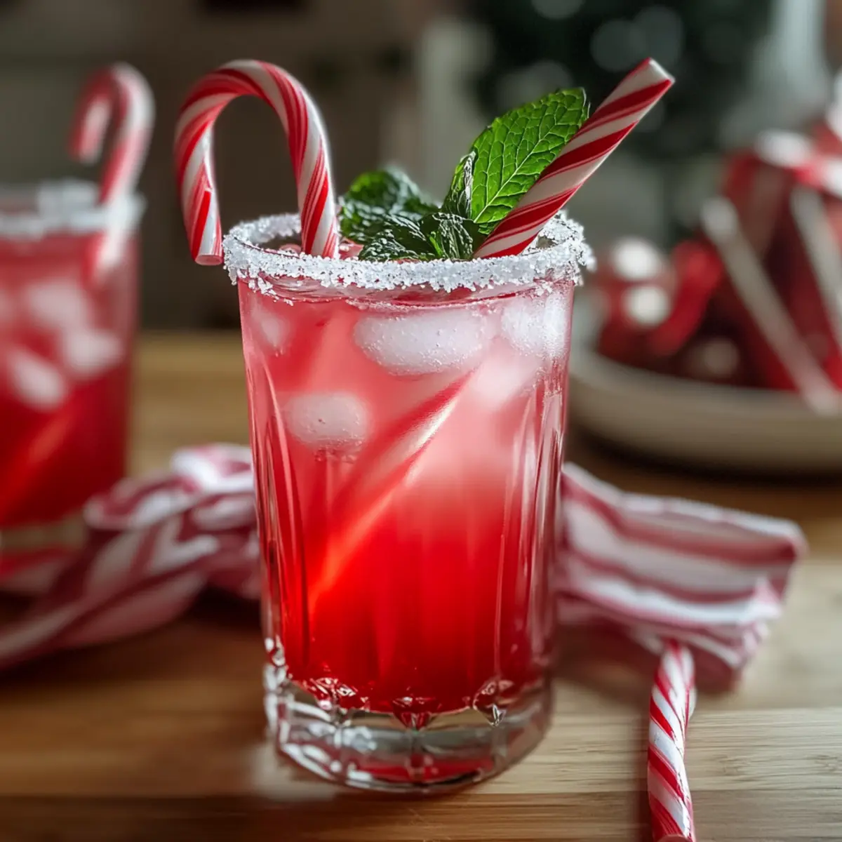 Delight in a Cocktail Bonbon Candy Cane Spritzer Today!