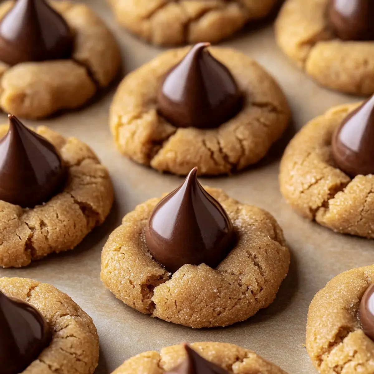 Peanut Butter Blossoms That Melt in Your Mouth Instantly