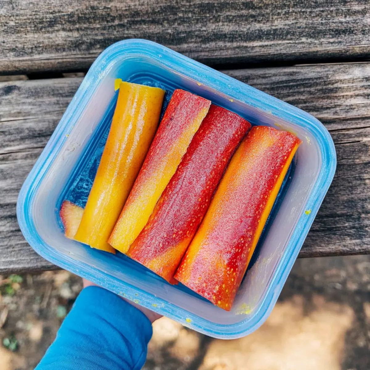 Mango Strawberry Fruit Leathers for Fun, Fruity Adventures