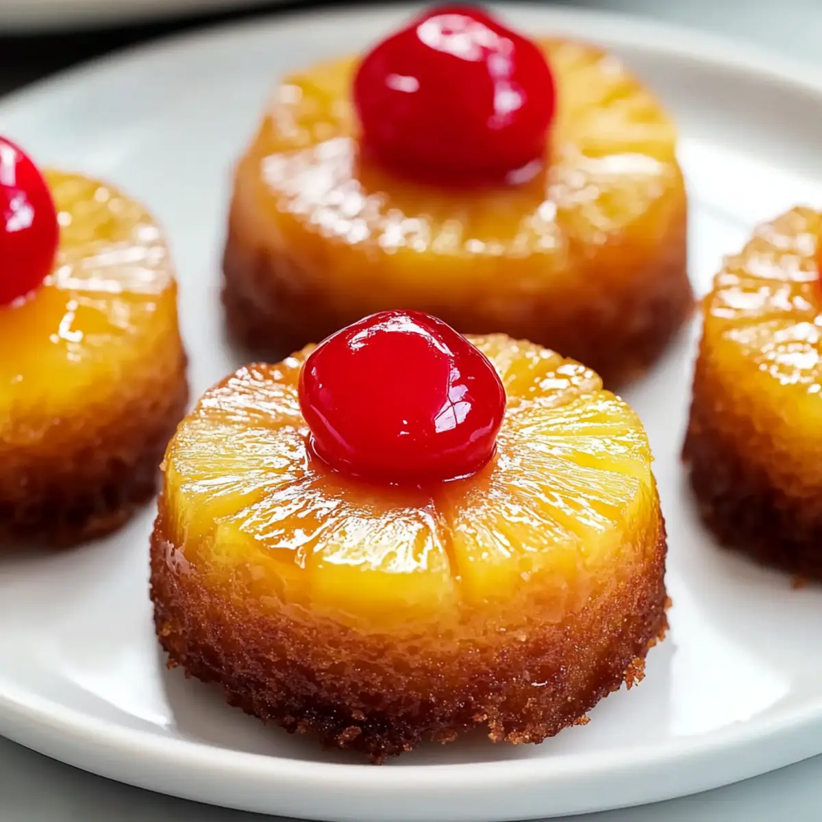 Delicious Mini Pineapple Upside Down Cakes for Sweet Moments