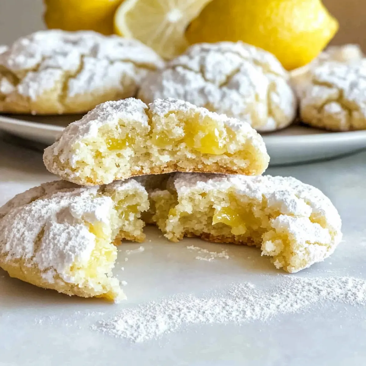 Sourdough Lemon Crinkle Cookies for a Citrus Burst of Joy