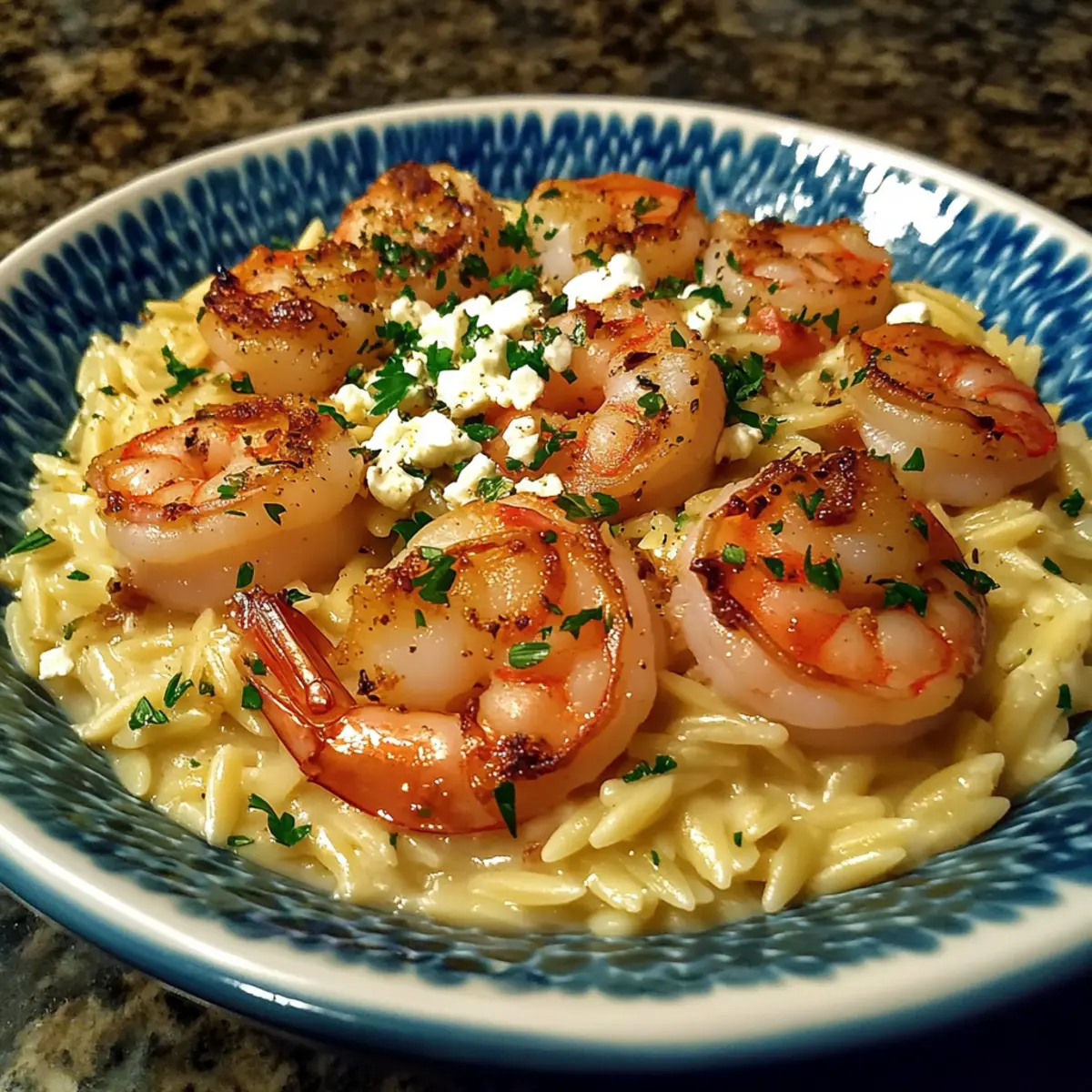 Creamy Garlic Shrimp Orzo – Your Quick Mediterranean Escape
