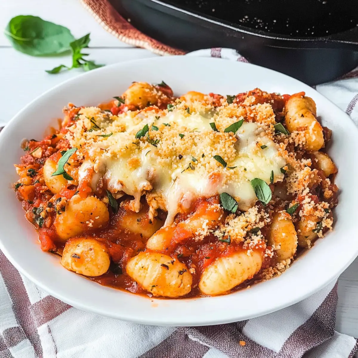 Easy Chicken Parmesan Gnocchi Ready in 30 Minutes