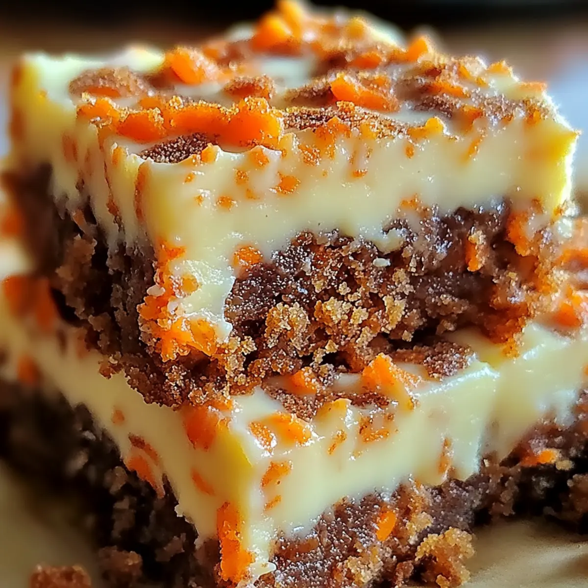 Delicious Carrot Cake Cream Cheese Bars to Savor Today