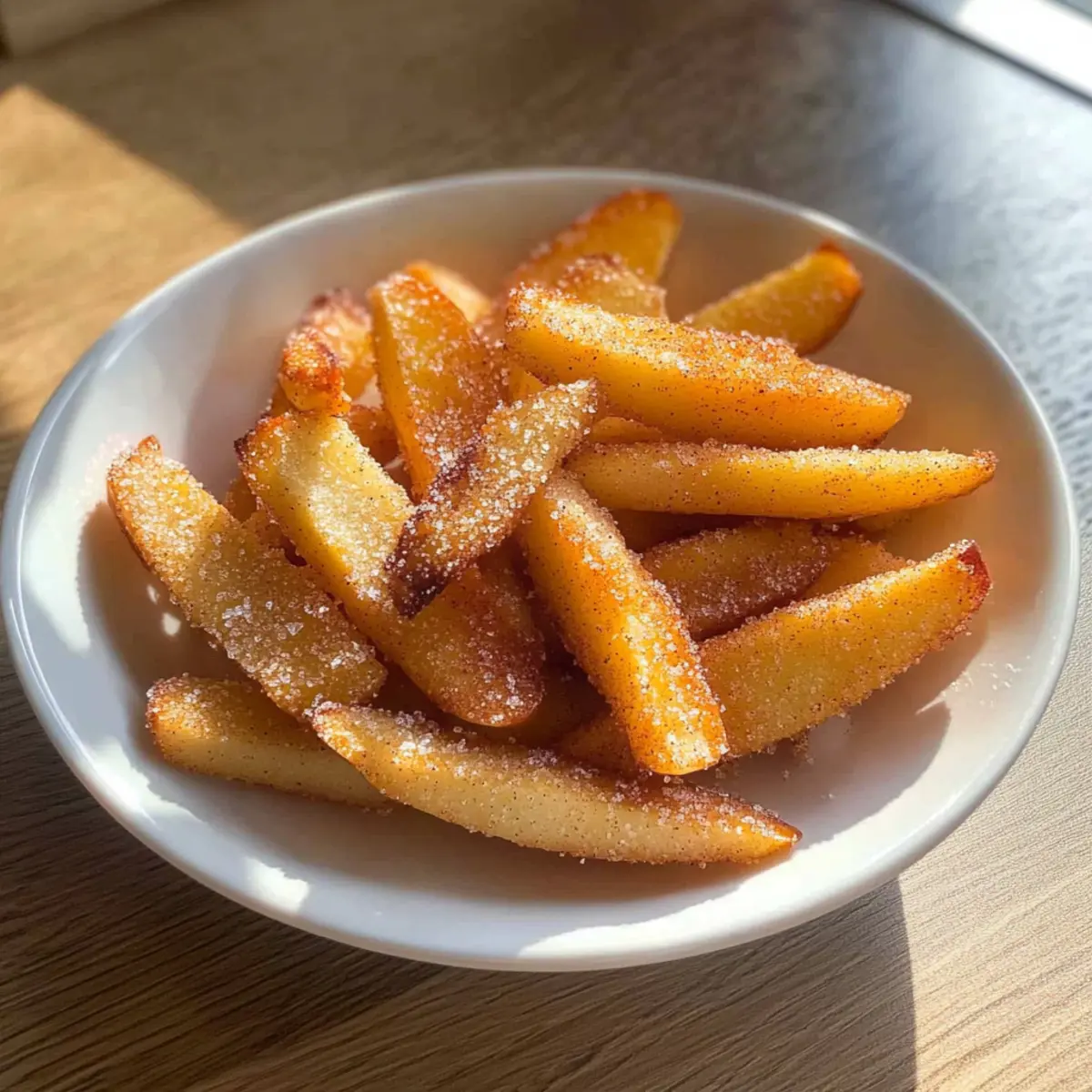 Deliciously Crispy Air Fryer Apple Fries for Guilt-Free Snacking