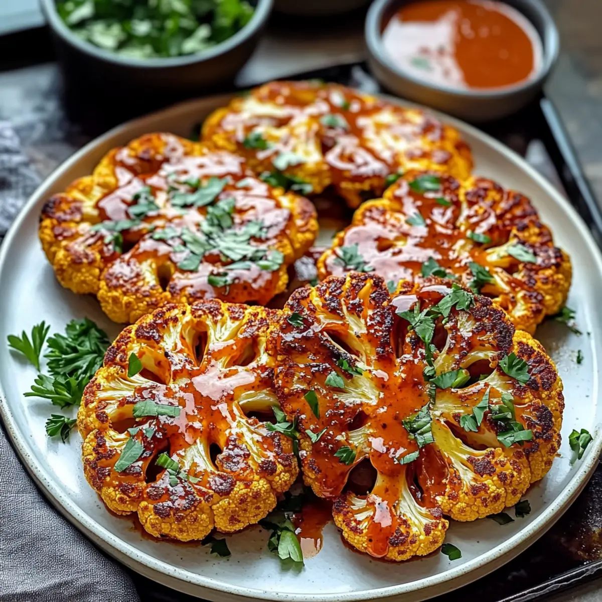 Buffalo Cauliflower Steak: A Flavorful Plant-Based Treat