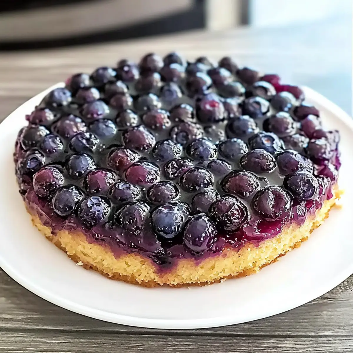 Delicious Blueberry Upside Down Cake That Steals the Show