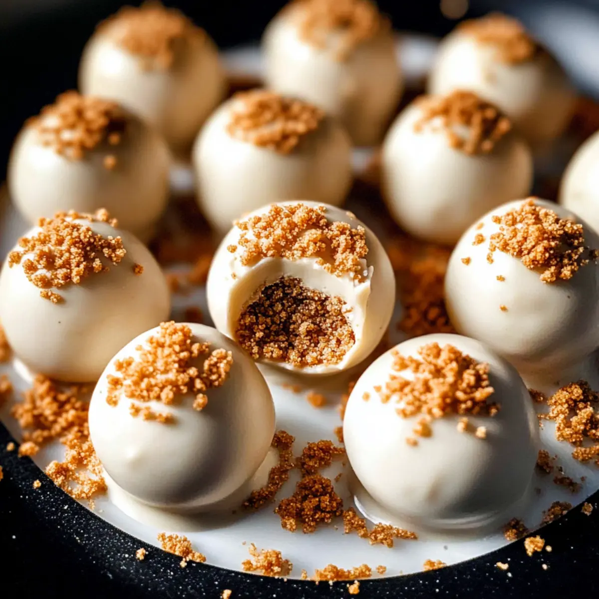 Irresistible No-Bake Biscoff Truffles in Just 4 Ingredients