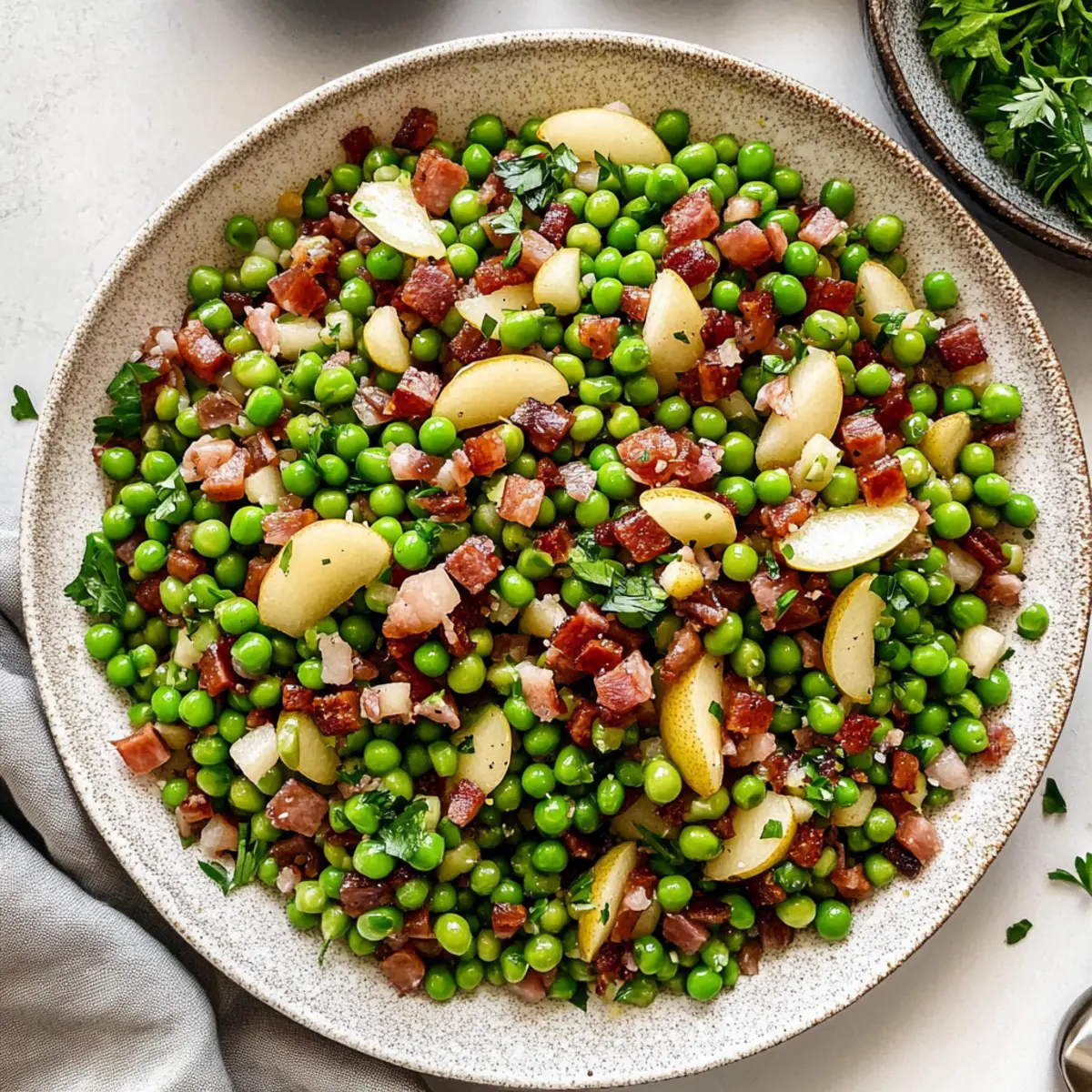 Thanksgiving Peas: A Sweet and Savory Holiday Side Dish