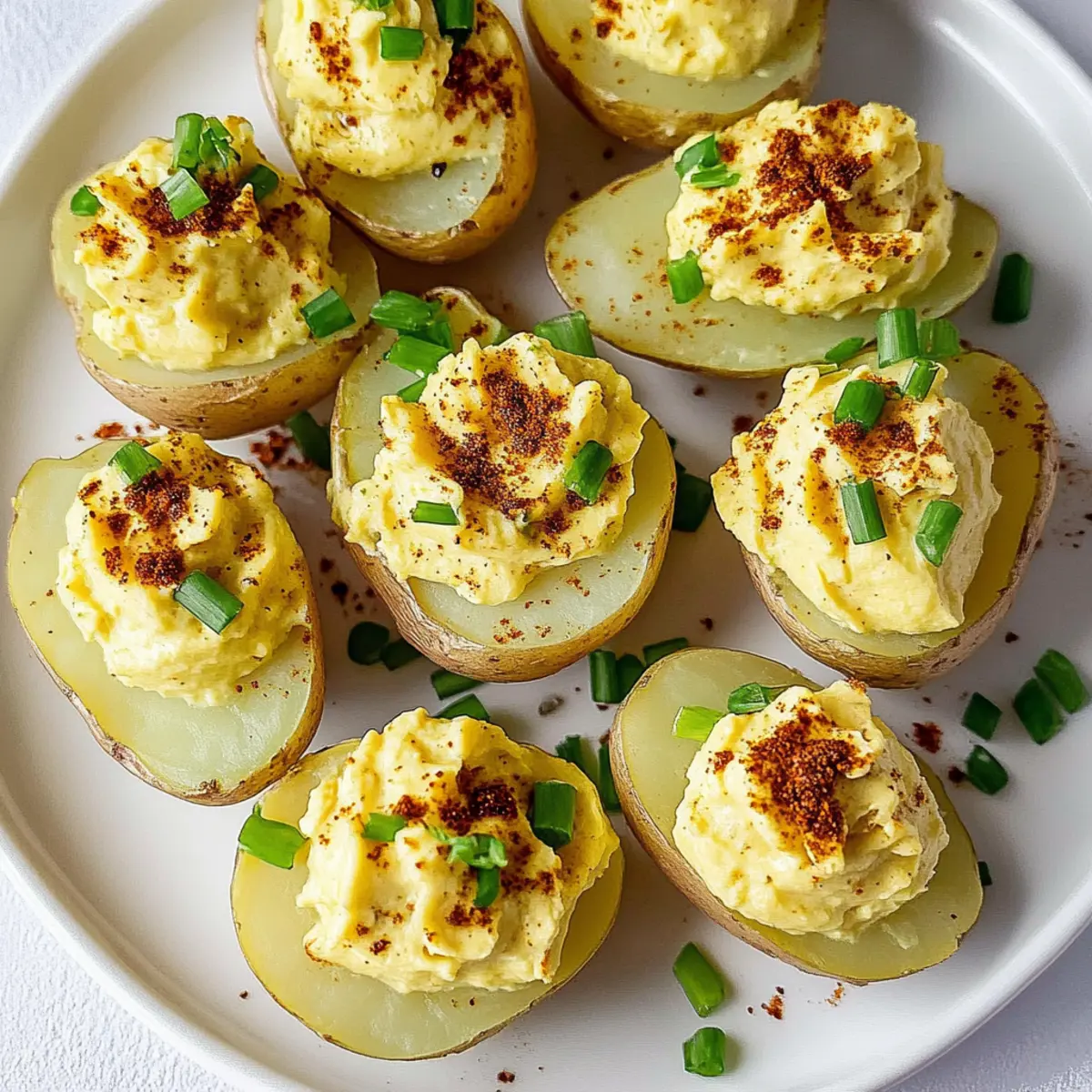 Deviled Potatoes: Your New Favorite Vegan Appetizer Delight