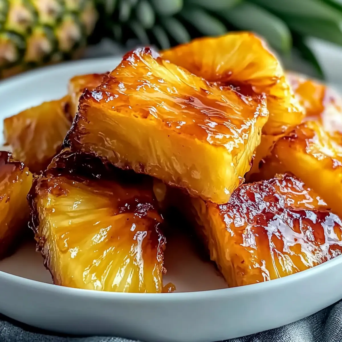 Air Fryer Caramelized Pineapple: Sweet, Guilt-Free Delight