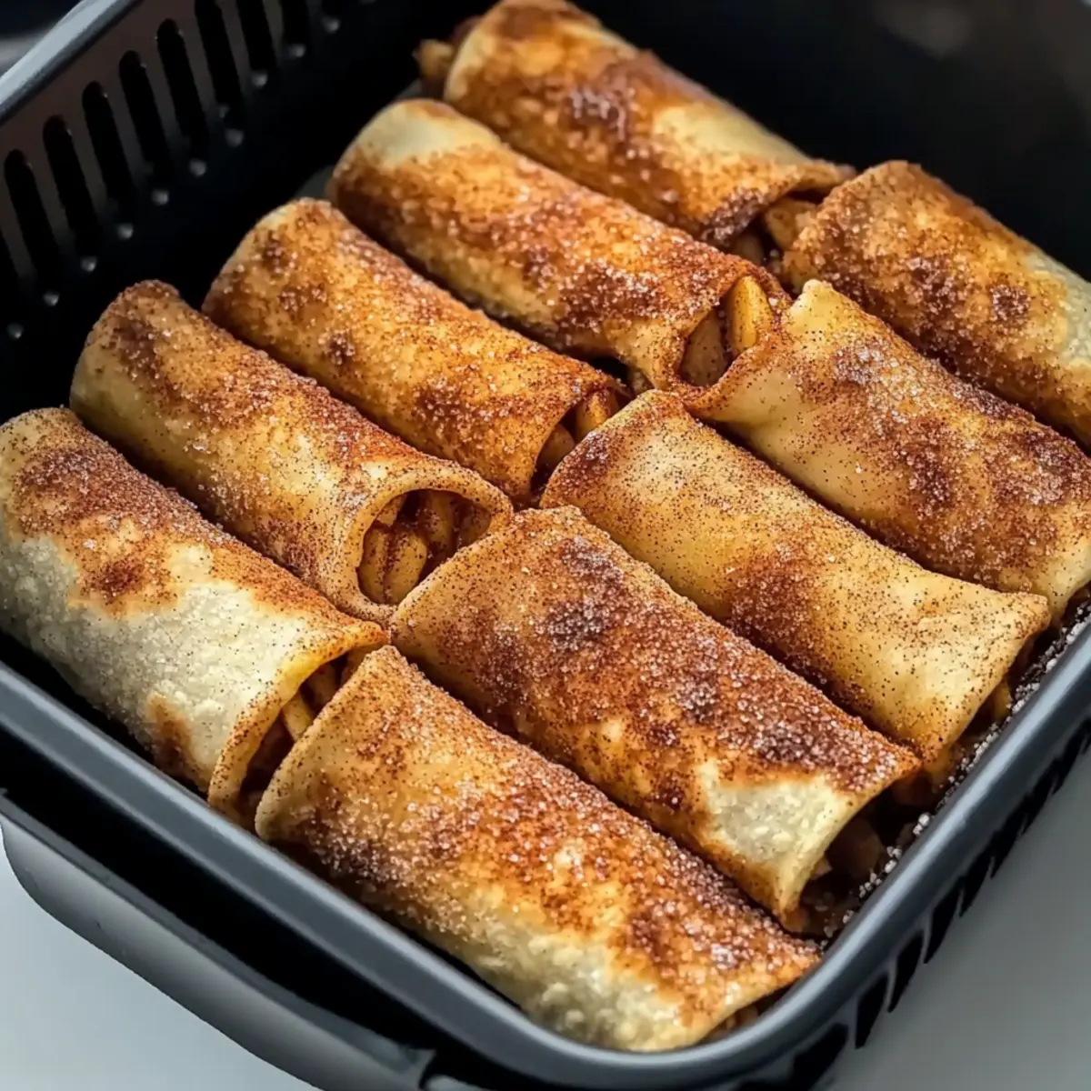 Crispy Air Fryer Apple Pie Taquitos for a Cozy Dessert Night