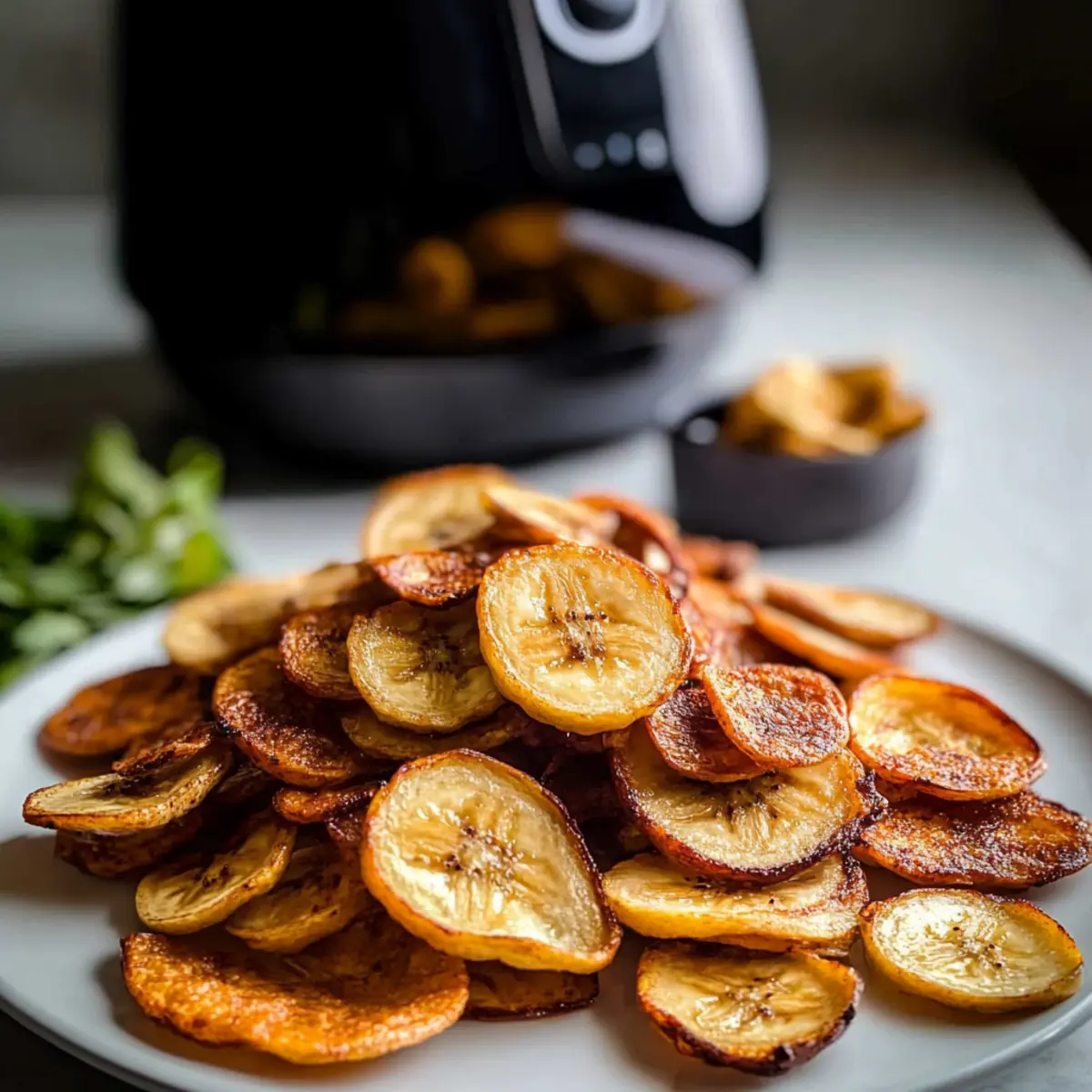 Deliciously Crunchy Air Fryer Banana Chips Recipe
