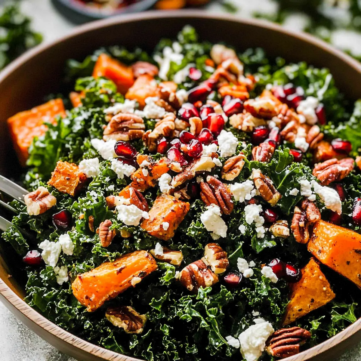 Thanksgiving Salad with Cinnamon Cider Vinaigrette Bliss