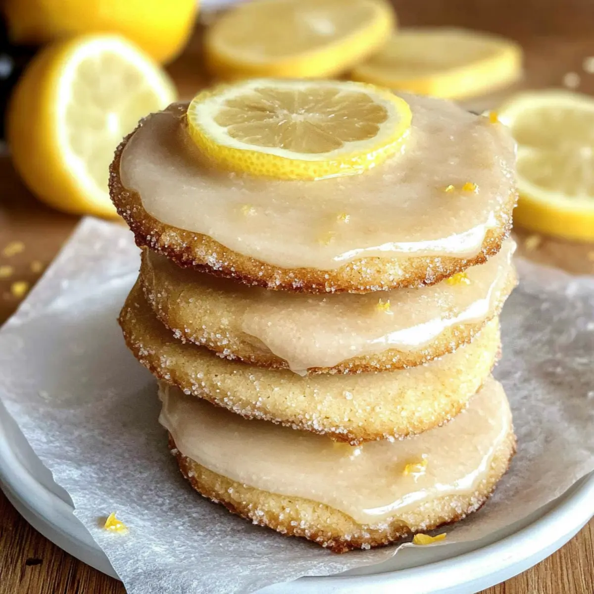 Sourdough Lemon Shortbread Cookies: Bright Bite of Bliss
