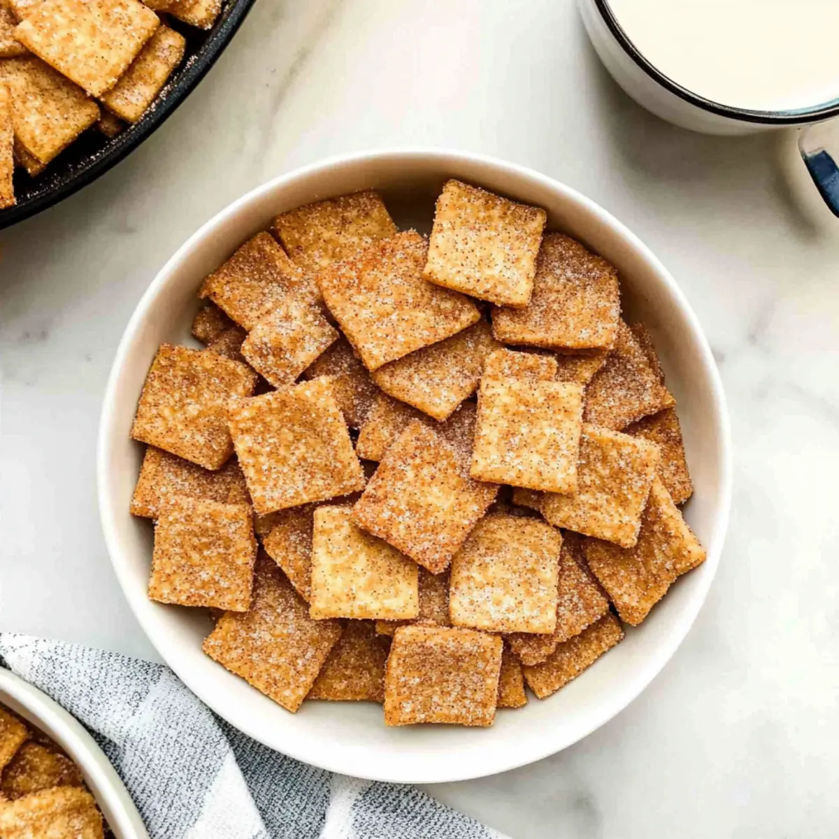 Homemade Vegan Cinnamon Toast Crunch for a Cozy Breakfast