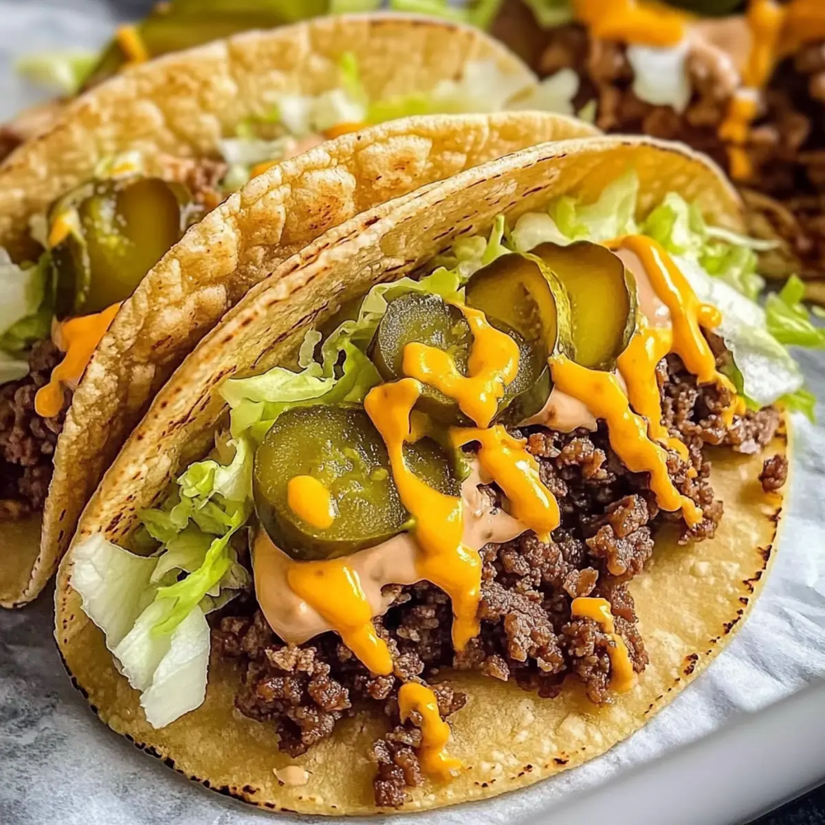 Smash Burger Tacos: Your Quick & Flavorful Dinner Solution