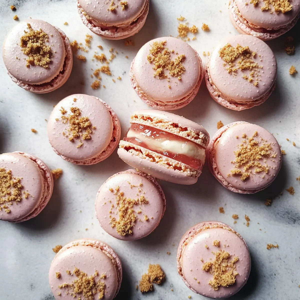 Strawberry Cheesecake Macarons that Melt in Your Mouth