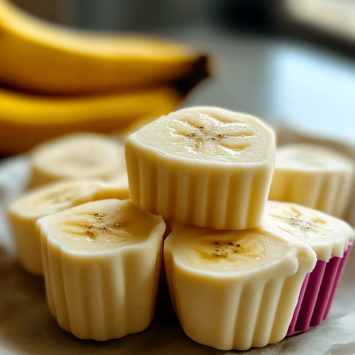 Frozen Yogurt Banana Dog Treats for Happy Pups