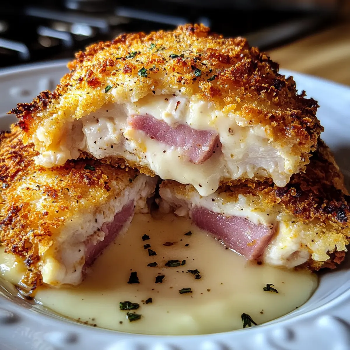 Creamy Chicken Cordon Bleu: Comfort Food Redefined at Home