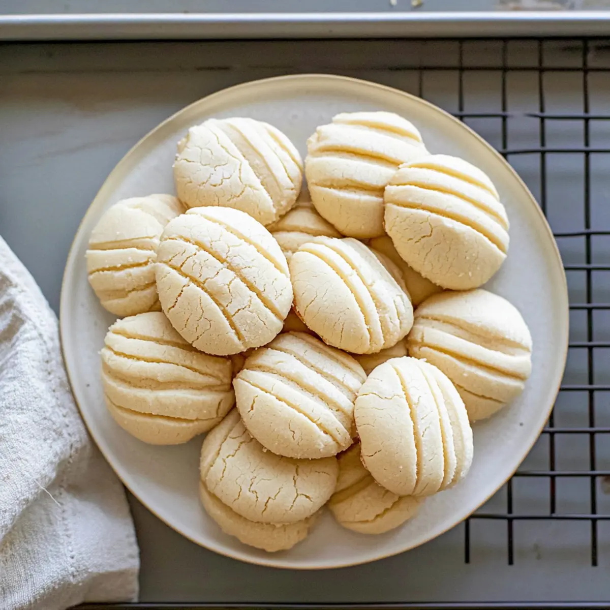 Melt-in-Your-Mouth Cornstarch Cookies That Delight Every Bite