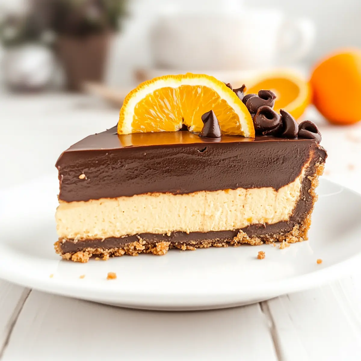 Indulge in Chocolate Orange Cheesecake Bliss Today!