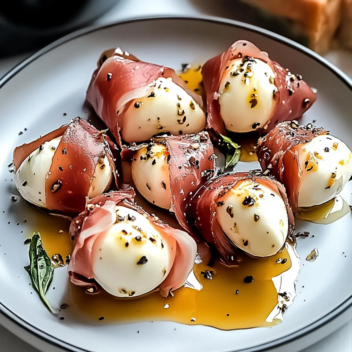 Savory Prosciutto Wrapped Mozzarella Bites You’ll Love